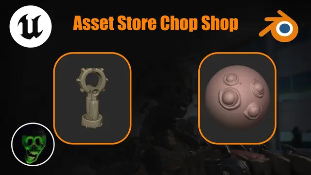 Asset Store Chop Shop: Creating Blender asset library meshes and VDMs from asset store meshes header image